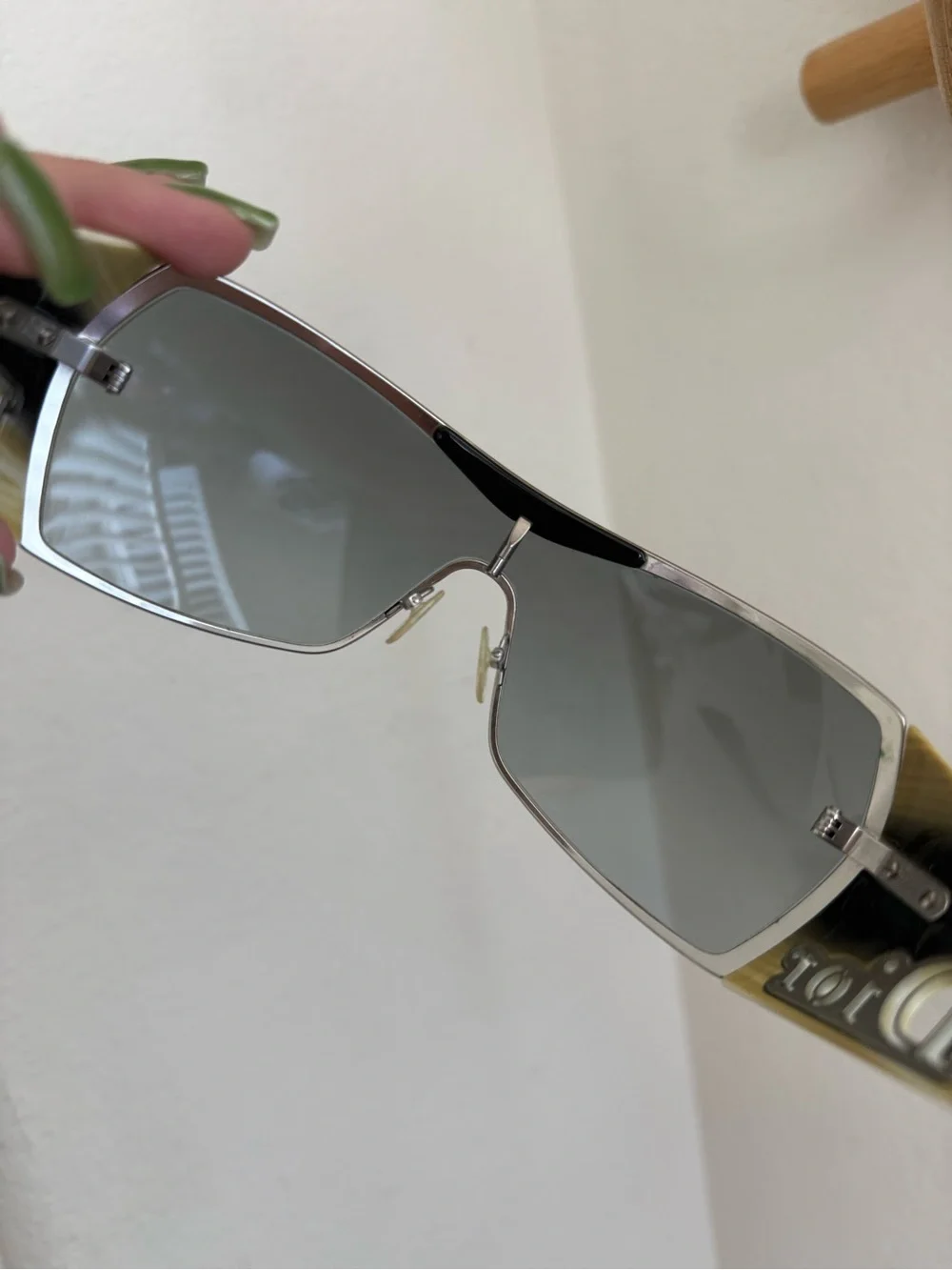 Y2K RARE ARCHIVE Dior GAUCHO 2 Large Wrap Galliano shield unisex sunglasses
